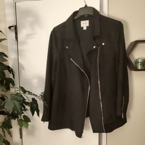 Plus Size Old Navy Suede Moto Jacket